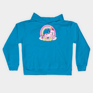 UNICORN RAINBOW Kids Hoodie